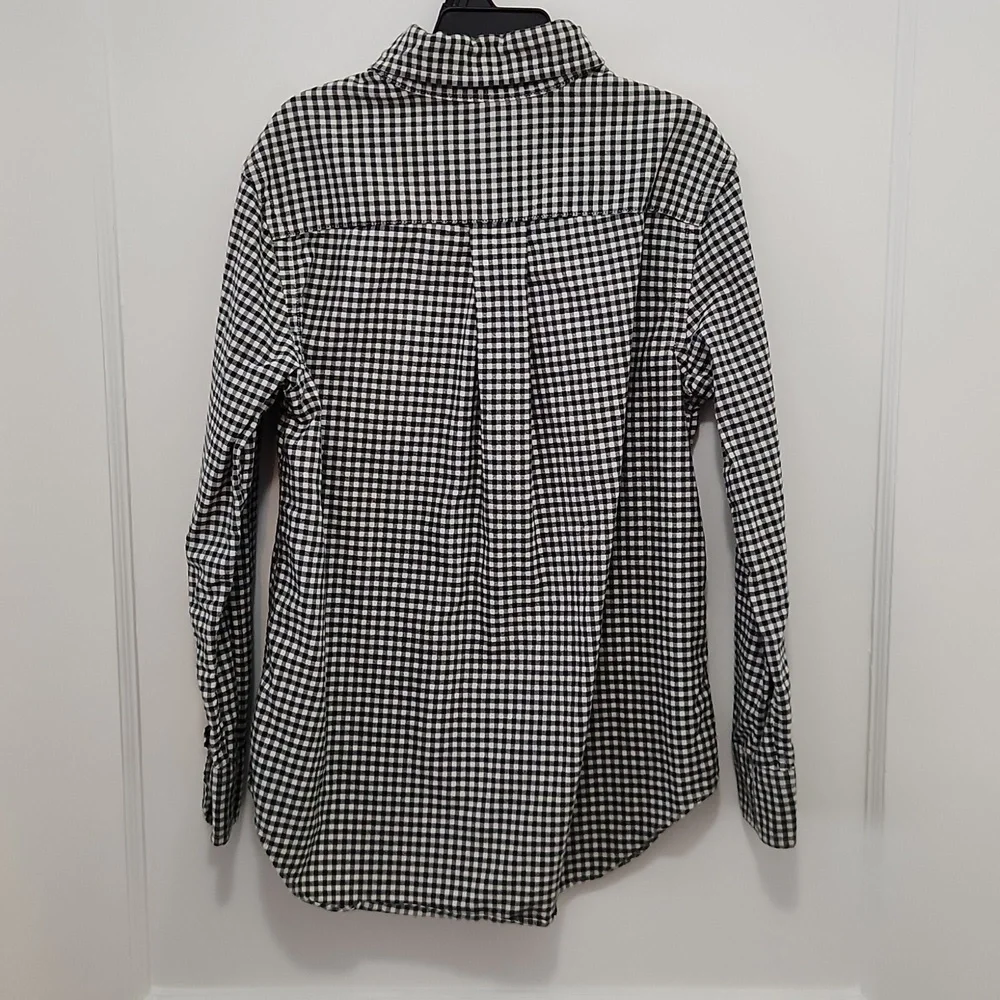Ralph Lauren Kids Green Check Button Down Oxford Shirt Size Small (8)